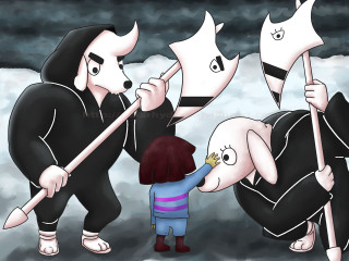 Cartoon person flag child masks - a childs drawing free wallpaper