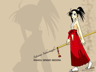 Woman red dress hakama sword - a red dress holding free wallpaper