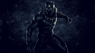 Black panther dark arm out - his eye free wallpaper