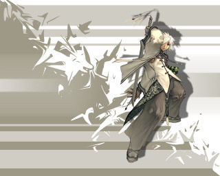 Woman white dress flower umbrella - a white umbrella free wallpaper