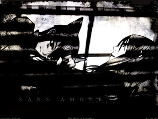 Black white two people looking - two person free wallpaper for desktop