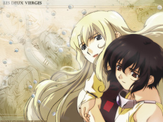 Anime blonde blackhair longhair mangadrawing - the others head free wallpaper