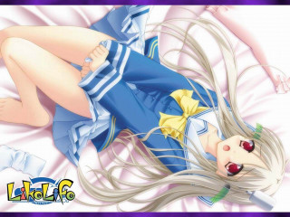 Anime girl bed wind pleated - the wind free wallpaper