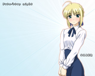 Anime girl blonde hair blue 18 - blonde hair free wallpaper