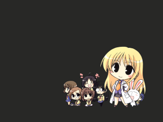 Anime group kyoto animation girls - a screenshot free wallpaper for desktop