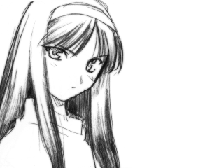 Ayako rokkaku anime style girl - ahead free wallpaper