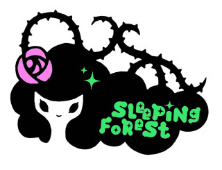 Sleeping forest logo rose star - a pink rose free wallpaper for desktop