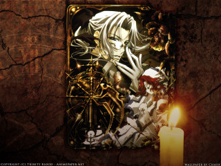 Lit candle whitehair clock gothic - a candle free wallpaper