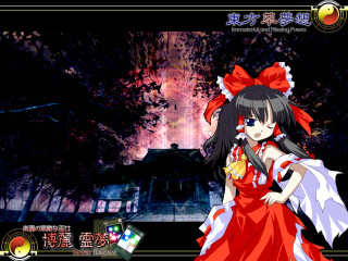Girl red dress fireworks ayako - a red bow free wallpaper