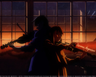 Man woman violin window plane - a violin free wallpaper