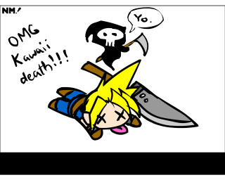 Cartoon person knife skull alice - a cartoon of a person free wallpaper