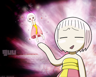 Alice prin cartoon girl holding - a doll free wallpaper