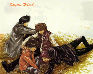 Group people sitting field grass - the ground together free wallpaper