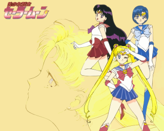 Anime girls sailor moon colorful - serial art free wallpaper for desktop