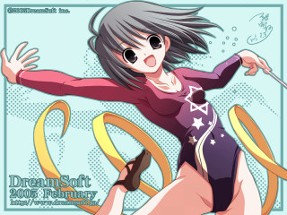 Ayako rokkaku star girl gymnastics - a short dress free wallpaper