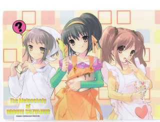 Girls banana question manga valentine - each other holding free wallpaper