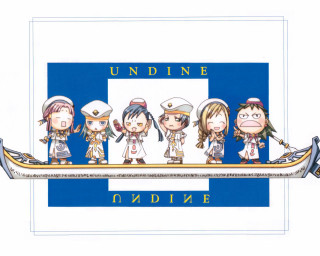 Undine lesnabis albumcover officialart baiōken - a group of cartoon characters free wallpaper