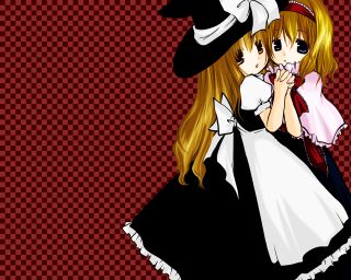 Anime girls gothic dresses dolls - a doll free wallpaper