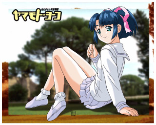 Girl white shirt shorts blue - a white shirt and shorts free wallpaper