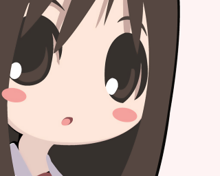 Sad girl anime longhair blush - a sad expression free wallpaper