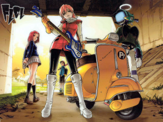 Anime group scooter guitar album - a scooter free wallpaper