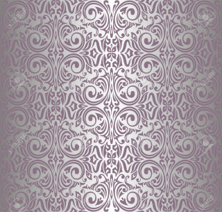 Purple silver wallpaper floral design - grey free wallpaper for tablet