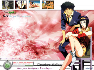 Anime couple red background star - a white star free wallpaper