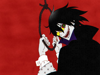 Creepy knife cartoony face bloody - death free wallpaper
