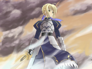 Alice princess sky sunset sword - her hand and a sword free wallpaper
