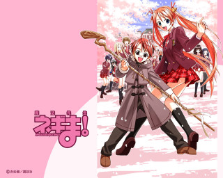 Anime dancing snow pink background - the snow free wallpaper