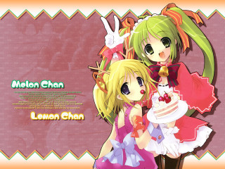 Lemon chan alice prin bunny - a caption free wallpaper for desktop