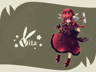 Woman red dress sword wrench - a red dress holding free wallpaper