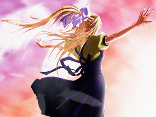 Flying woman alice prin manga - the wind free wallpaper