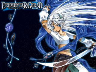 Girl wings sword star aurora - edmund greacen free wallpaper