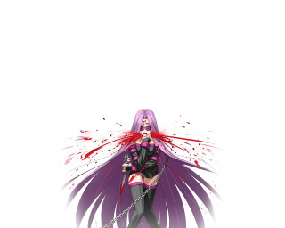 Bloody purple outfit chain injury - a chain free wallpaper