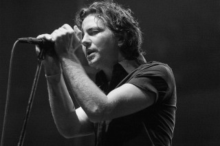 Man microphone stage performance dual - his hand and a microphone free wallpaper