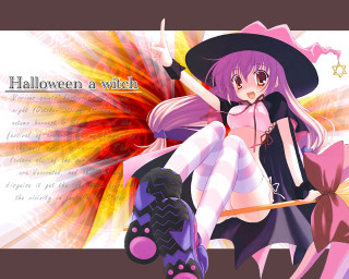 Witch girl skateboard broom magical - a skateboard free wallpaper