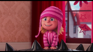 Cartoon pinkhat pinkcoat blackspikes bed - a pink hat free wallpaper