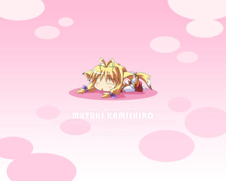 Pink bubble kawaii catgirl chibi - kawaii free wallpaper