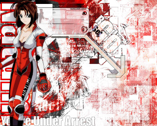 Red blooded helmeted girl anime - clarice beckett free wallpaper