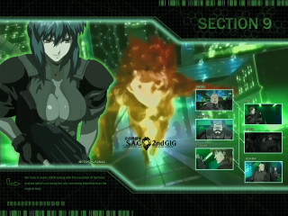 Anime character cyberpunk gun gloves - a screen free wallpaper