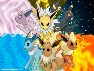 Pokemon group colorful background star - a star in the background free wallpaper