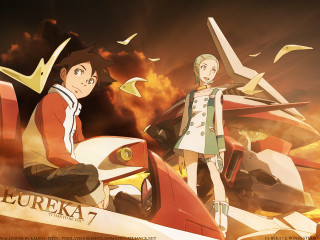Sky motorcycle birds fire anime - a fire in the background free wallpaper
