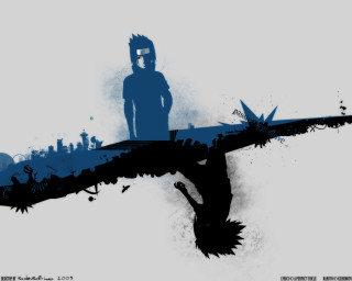 Person bird city silhouette anime - a large bird free wallpaper