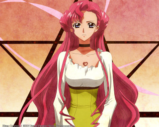Pink haired woman anime rococo - a star free wallpaper