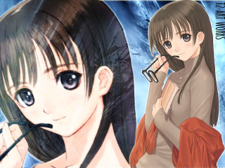 Woman man sword ayako rokkaku - a sword free wallpaper