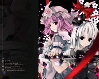 Pink hair bows girls guns - one holding free wallpaper