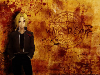 Gothic magic portrait blonde fire - a clock free wallpaper for desktop