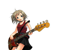 Girl guitar rayonism yayoi kikukawa - a guitar free wallpaper