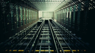 Tall building windows skylight city - modular free wallpaper for desktop